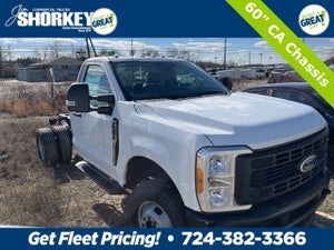 2023 Ford F-350SD XL DRW 4x4 / 7.3L V8 / 60&quot; CA Chassis