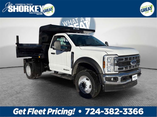 2025 Ford F-600SD XL DRW 4x4 / 6.7L Diesel / 9'7" Steel Dump