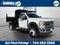 2025 Ford F-600SD XL DRW 4x4 / 6.7L Diesel / 9'7" Steel Dump