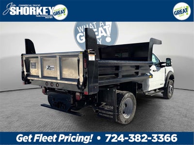 2025 Ford F-600SD XL DRW 4x4 / 6.7L Diesel / 9'7" Steel Dump