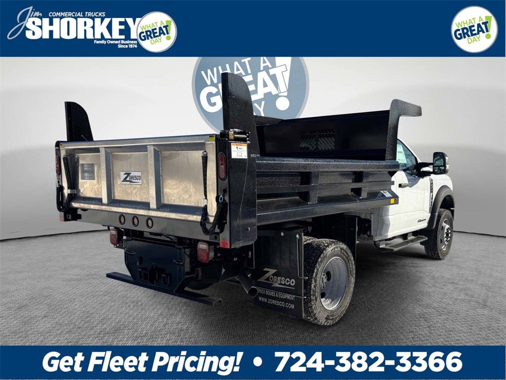 2025 Ford F-600SD XL DRW 4x4 / 6.7L Diesel / 9'7" Steel Dump