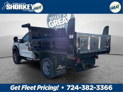 2025 Ford F-600SD XL DRW 4x4 / 6.7L Diesel / 9'7" Steel Dump