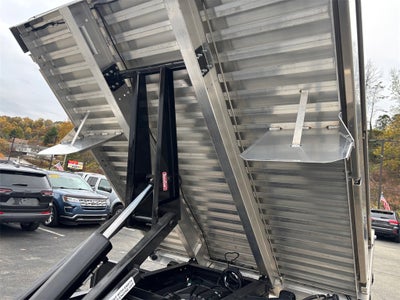 2025 Ford F-350SD XL DRW 4x4 / 7.3L V8 / 9' Aluminum Dropside Dump