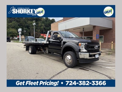 2022 Ford F-600SD XL DRW 4x4 / 7.3L V8 / 20' Steel Rollback