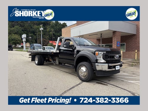 2022 Ford F-600SD XL DRW 4x4 / 7.3L V8 / 20' Steel Rollback