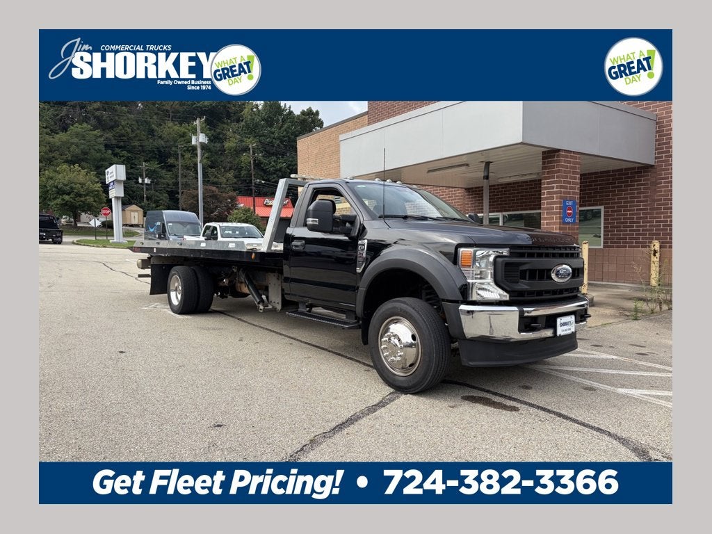 2022 Ford F-600SD XL DRW 4x4 / 7.3L V8 / 20' Steel Rollback