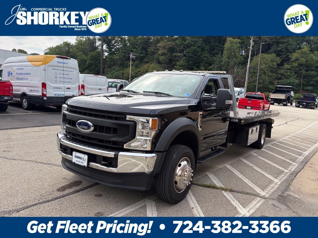 2022 Ford F-600SD XL DRW 4x4 / 7.3L V8 / 20' Steel Rollback
