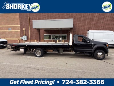 2022 Ford F-600SD XL DRW 4x4 / 7.3L V8 / 20' Steel Rollback
