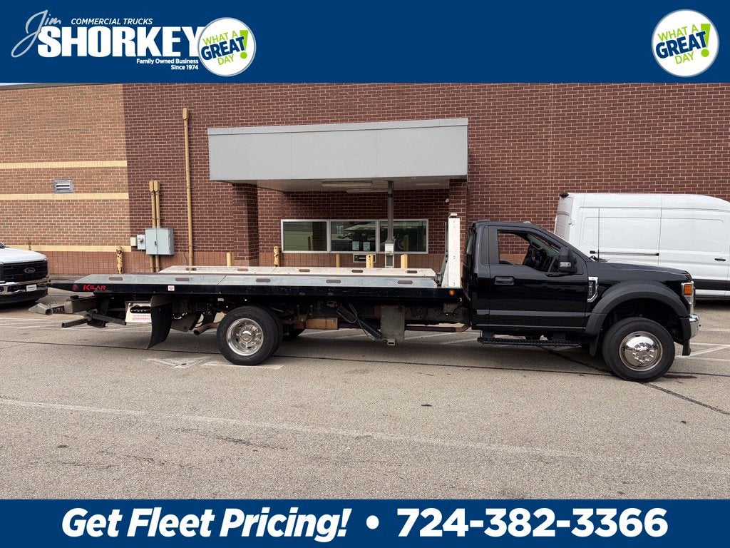 2022 Ford F-600SD XL DRW 4x4 / 7.3L V8 / 20' Steel Rollback