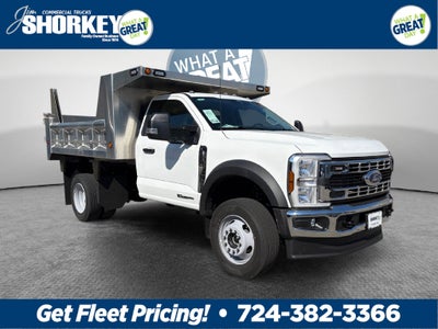 2026 Ford F-600SD XL DRW 4x4 / 6.7L Diesel / 9'6" Aluminum PTO Dump