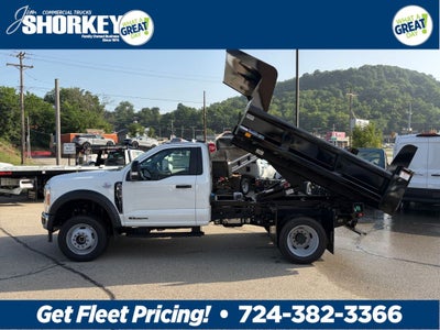 2026 Ford F-450SD XL DRW 4x4 / 6.7L Diesel / 9'7" Steel Dump