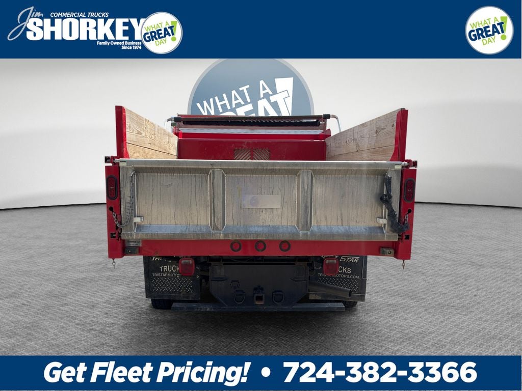 2023 Ford F-550SD XL DRW 4x4 / 6.7L Diesel / 9'7" Steel Dump w/L-Pack