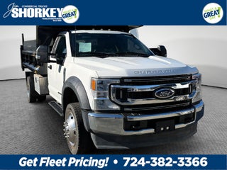 2022 Ford F-550SD XL DRW 4x4 / 6.7L Diesel / 9'7" Steel Dump