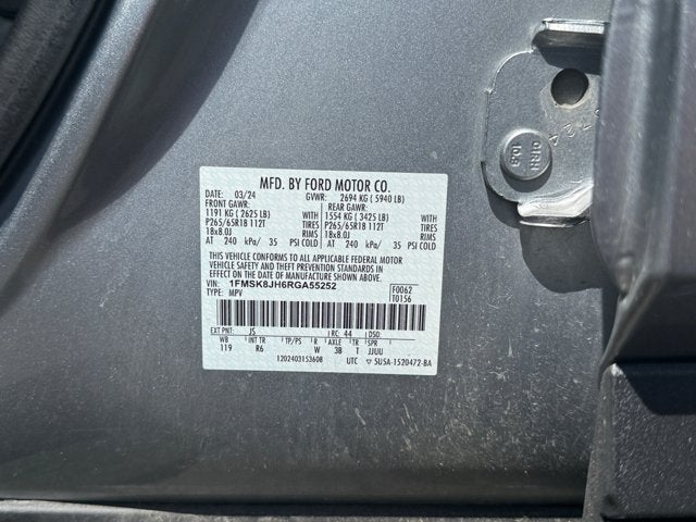2024 Ford Explorer Timberline