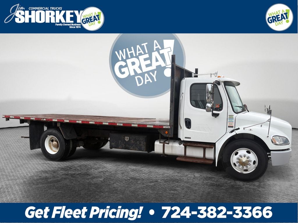 2007 Freightliner M2 / 20' Dumping Flatbed