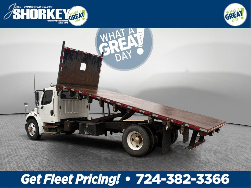 2007 Freightliner M2 / 20' Dumping Flatbed