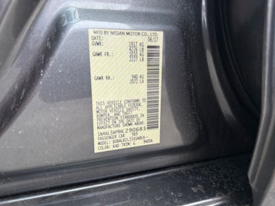 2017 Nissan Altima 2.5 SL