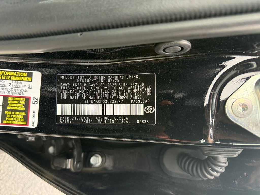 2025 Toyota Camry SE