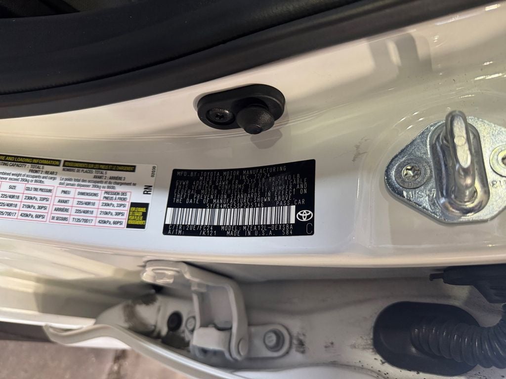 2025 Toyota Corolla FX