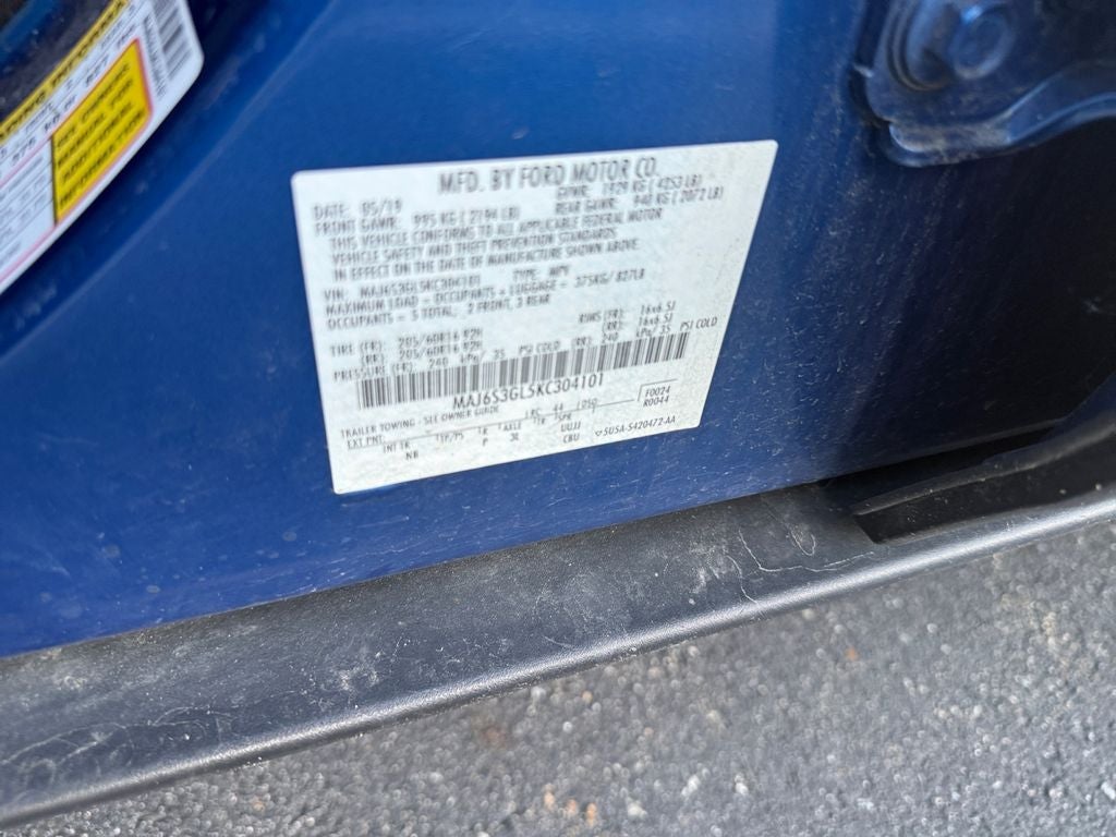 2019 Ford EcoSport SE