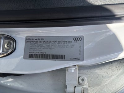 2019 Audi A3 2.0T Premium