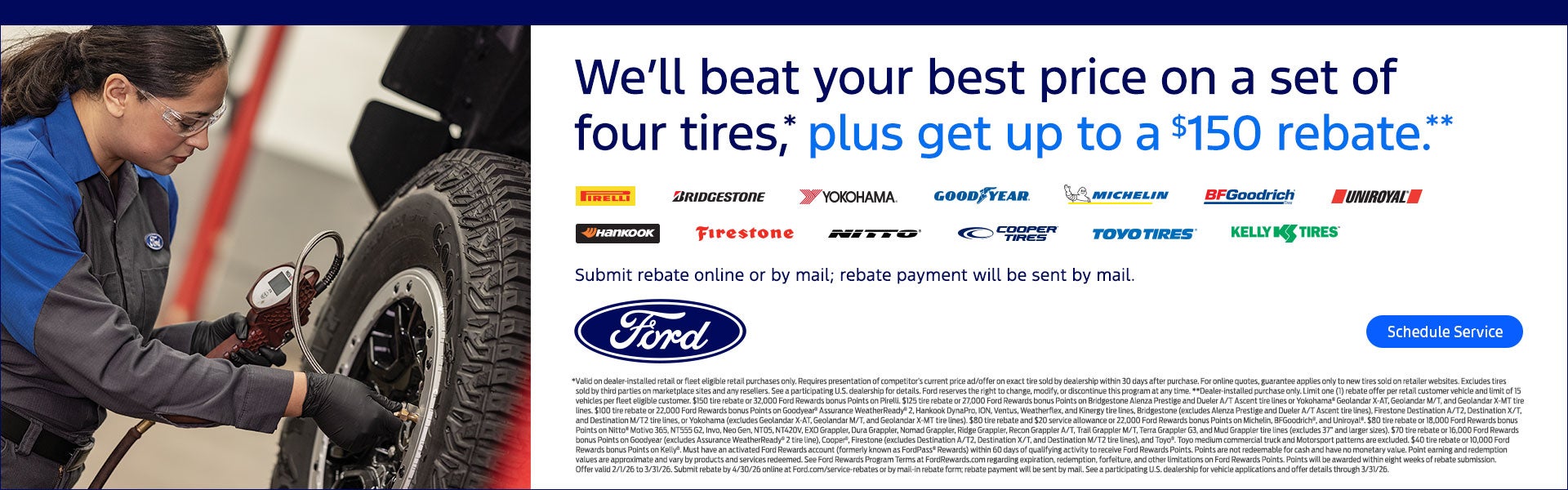 Tire Rebate